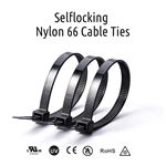 2.5x100mm 4 inch nylon cable tie zip ties
