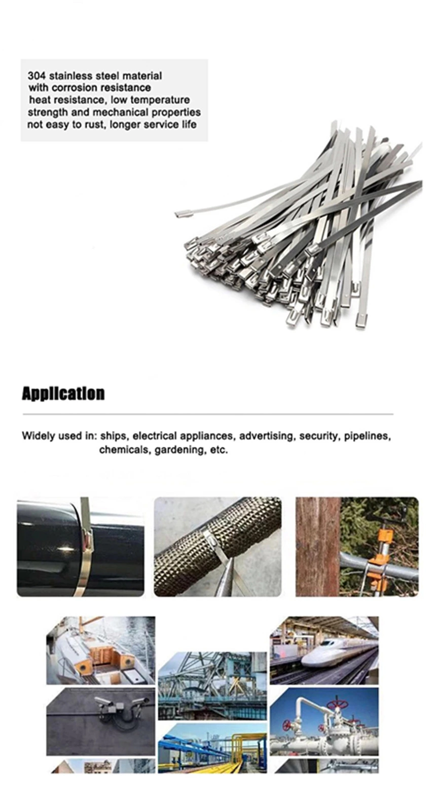 Stainless Steel Tie Wires Tie Wraps