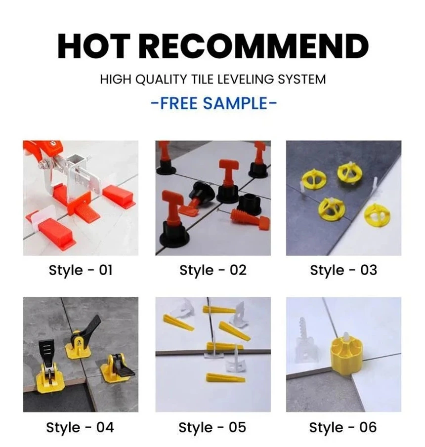 Reusable Tile Leveling System With Steel Nail